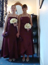 Bridesmaid gerbera posies